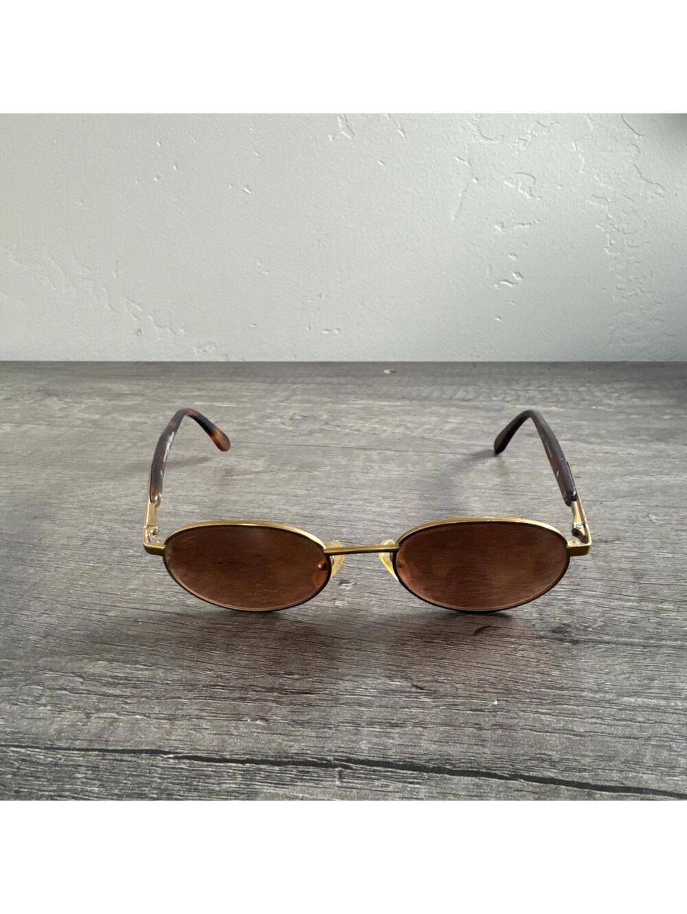 Vintage Serengeti Condor 6675 Oval Sunglasses Made In Italy!
